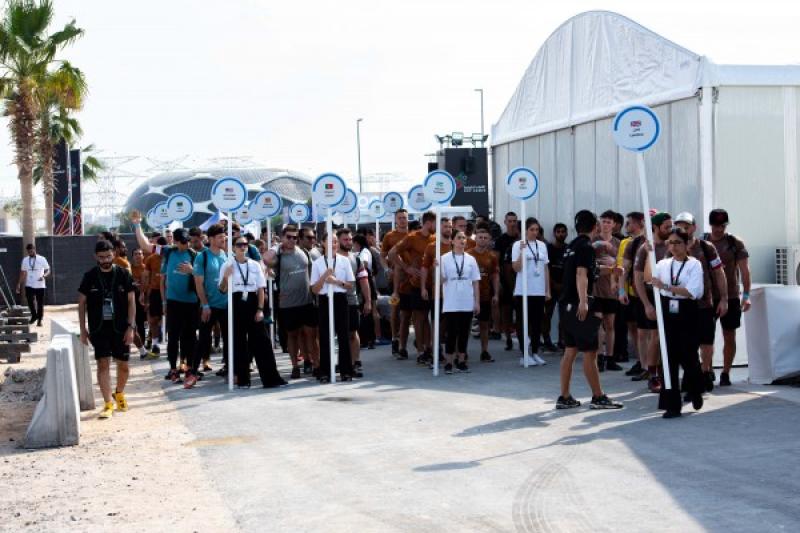 Spectators and Parade